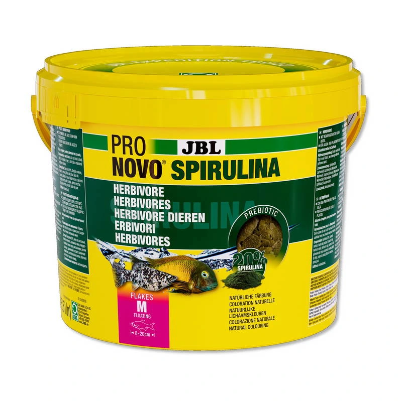 JBL PRONovo Spirulina Flakes M 5,5 Liter